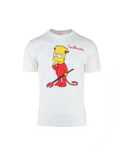 T-shirt mezza manica Troublemaker Simpson Saint Barth MC2 | TShirt | TSHM100143D01N